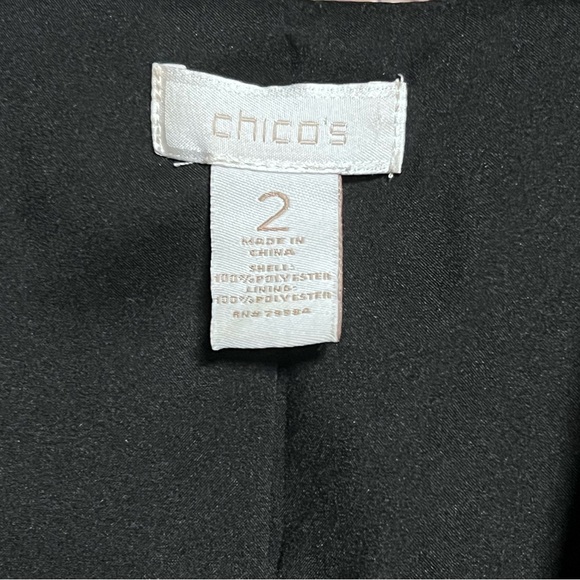 Chico’s Animal Print Giraffe Zebra Leopard Snake Career Mob Wife Blazer Sz M - Picture 2 of 12